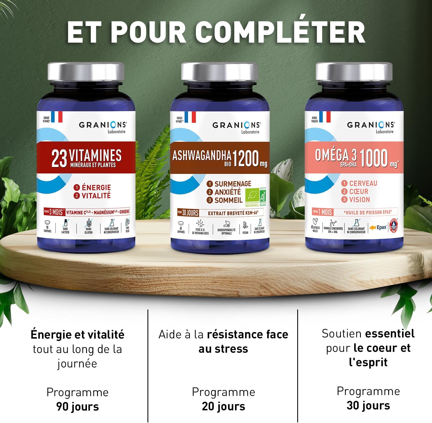 SHILAJIT - Shilajit PURE HIMALAYA | GRANIONS - Laboratoire Français | Immunité, Energie, Articulations, Concentration | Vitamine B6 | Vegan | Complement Alimentaire | 60 Gélules | Format 1 Mois – Image 7