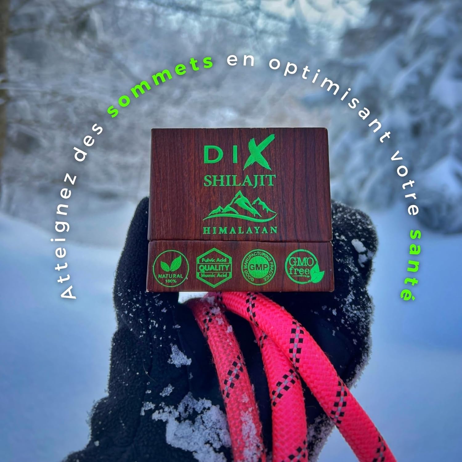 Résin SHILAJIT D'Himalaya 50, 100 Portion, Haute Altitude, Sans métaux lourds, Sans contamination, Riche en Oligo-élément, Ratio 60:1, naturel, Sans Traitement Chimique – Image 5