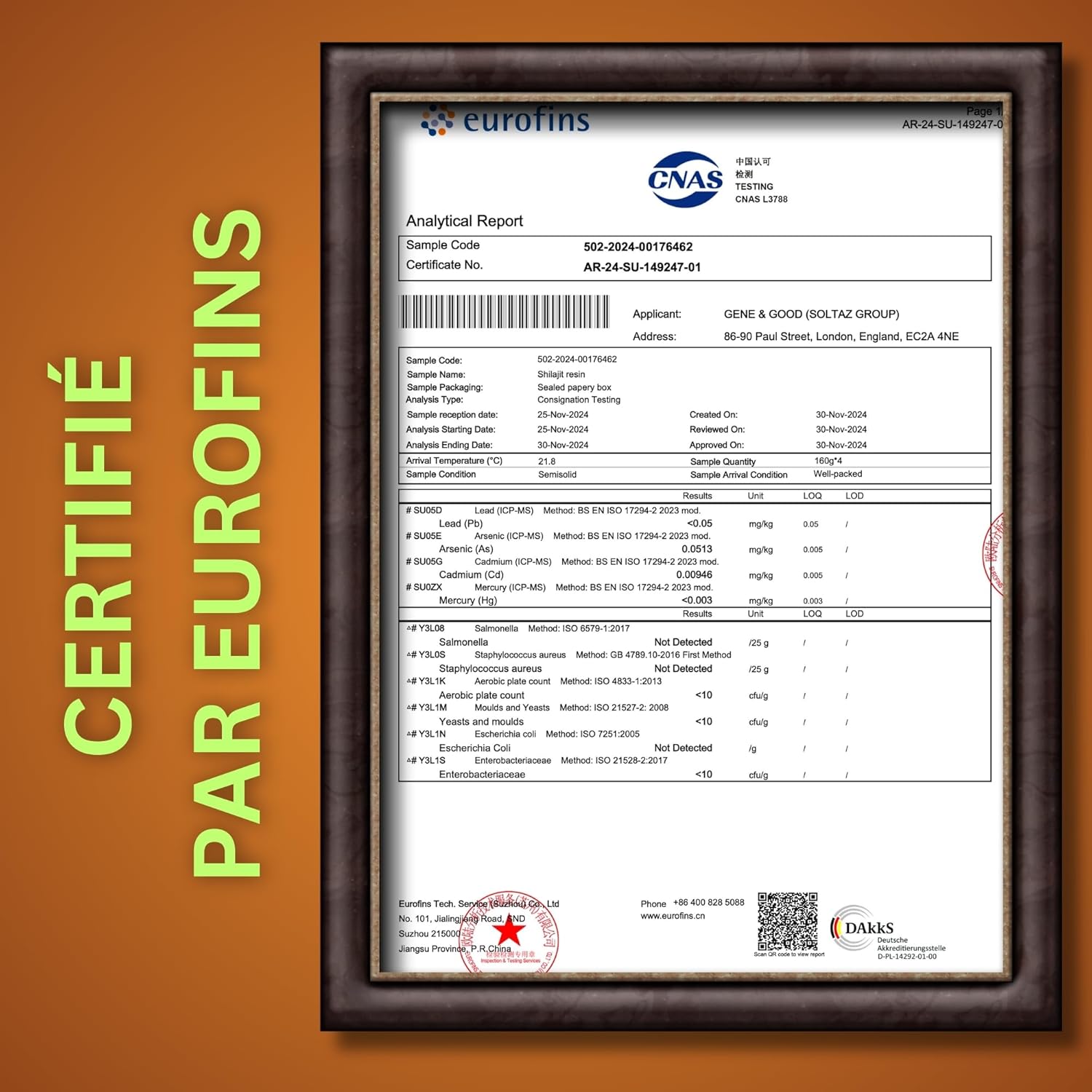 Gene & Good® Shilajit Gelule 30 Gélules | Shilajit Pure Himalaya Bio 500mg, Shilajit Pur Himalayen de Haute Qualité | Soutient les Fonctions Cognitives | Shilajit Pure Himalaya Shilajite – Image 6